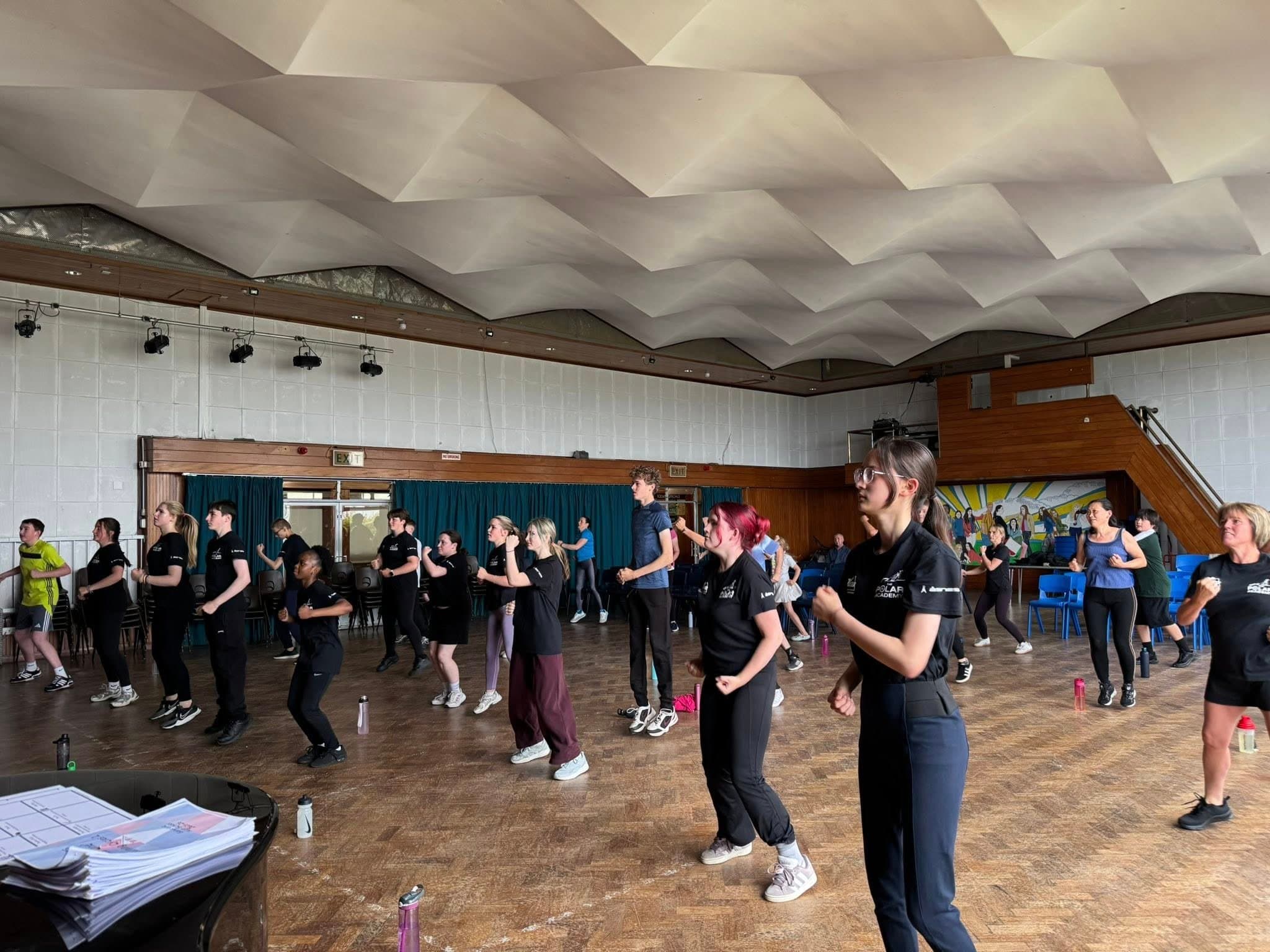 Insanity training in full flow